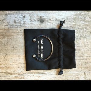 BaubleBar Dark Metallic Bangle Bracelet